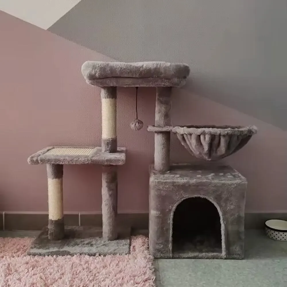 Brand New Cat tree Scratching Tower for Indoor 2 Styles Activity Tree - Picture 3 of 5